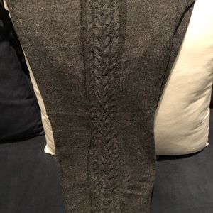 NWT Grey Sweater Leggings